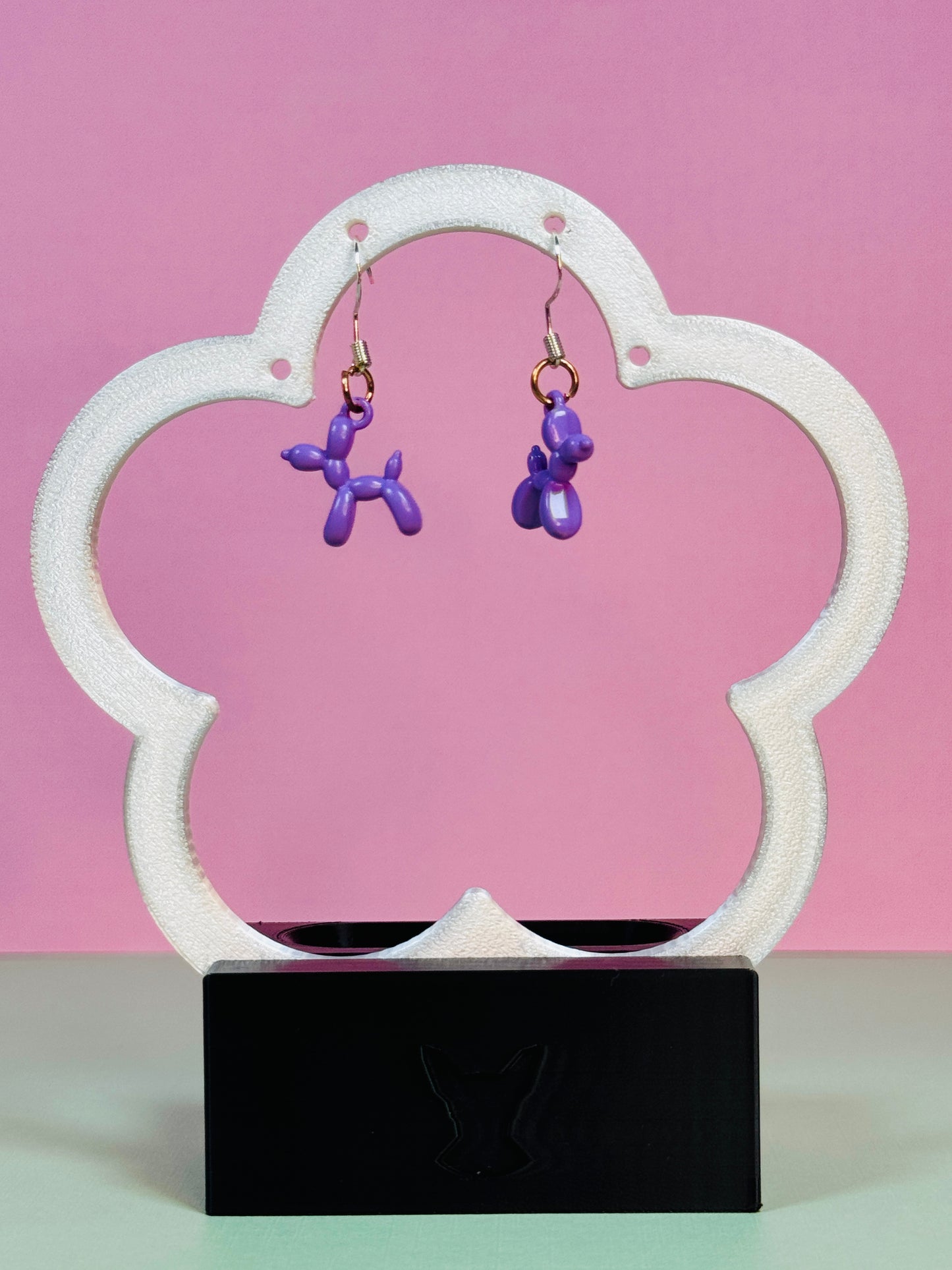 Balloon Animal Dangle Earrings