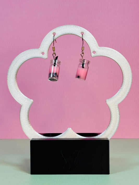 Boba Tea Dangle Earrings