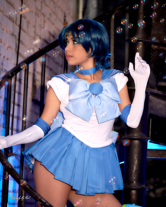 Burbujas de Sailor Mercury (8x10 en impresión)