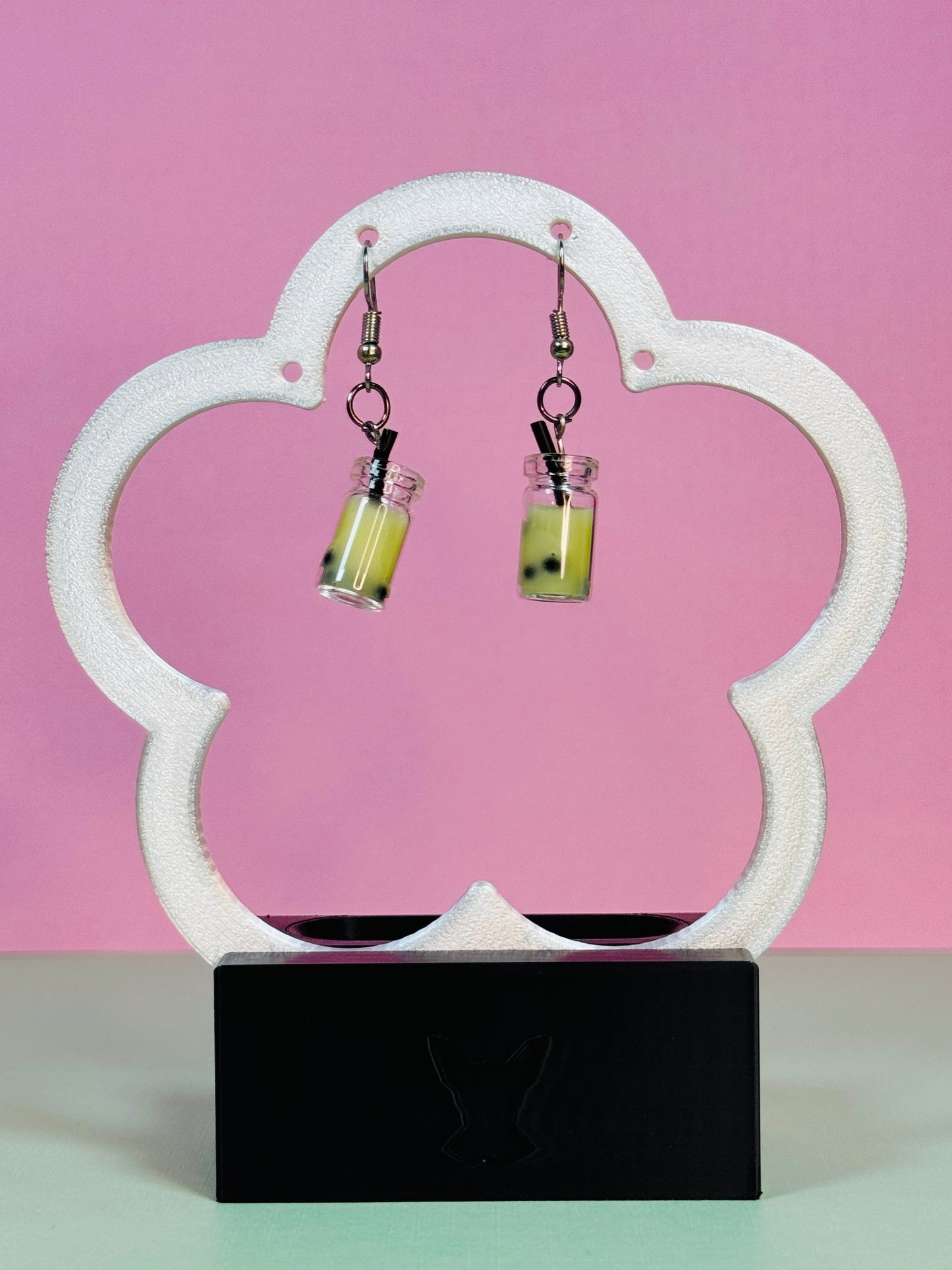 Boba Tea Dangle Earrings