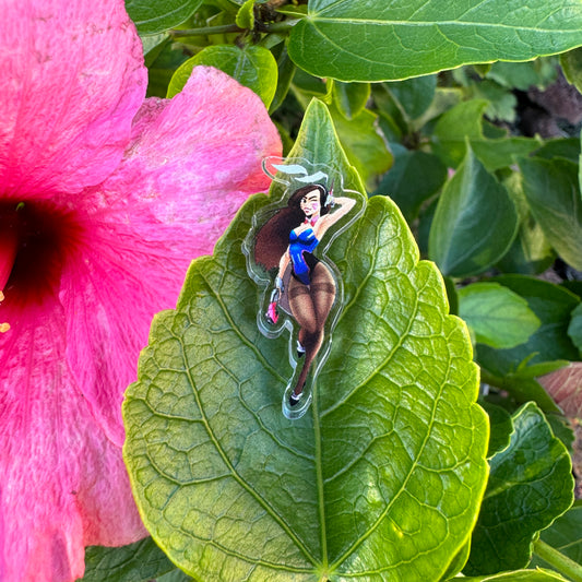 D.Va Bunny Cosplay Acrylic Pin