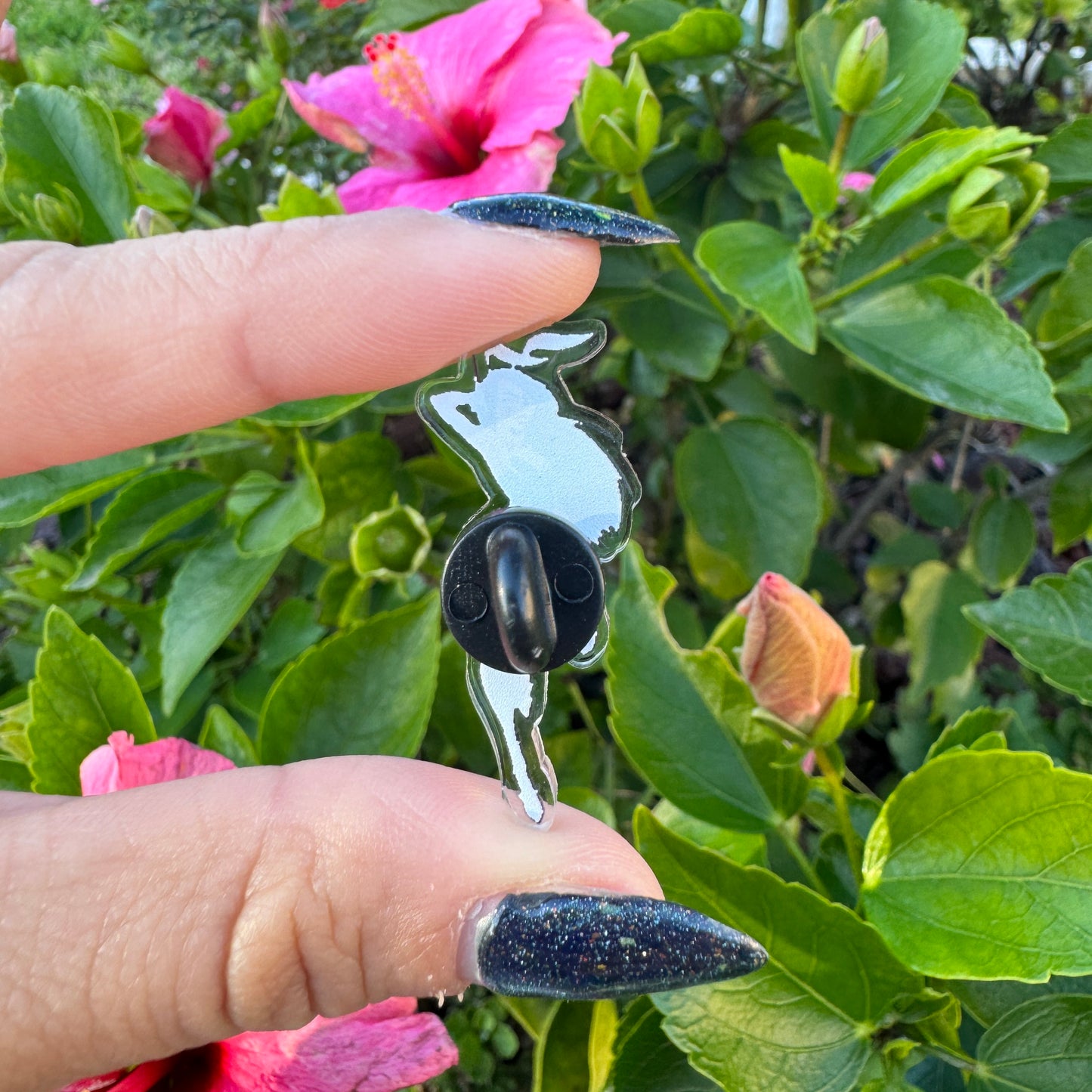 D.Va Bunny Cosplay Pin acrílico