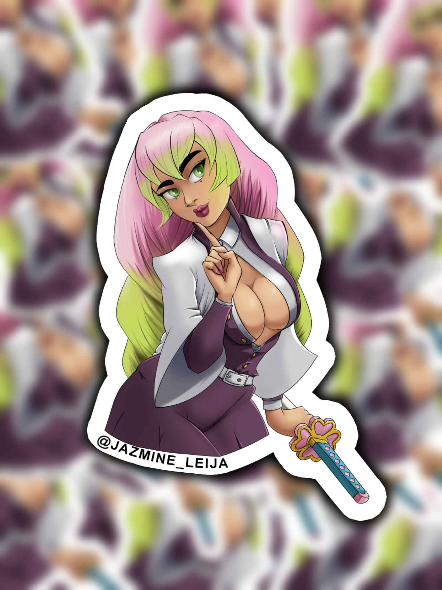 Mitsuri Cosplay Sticker