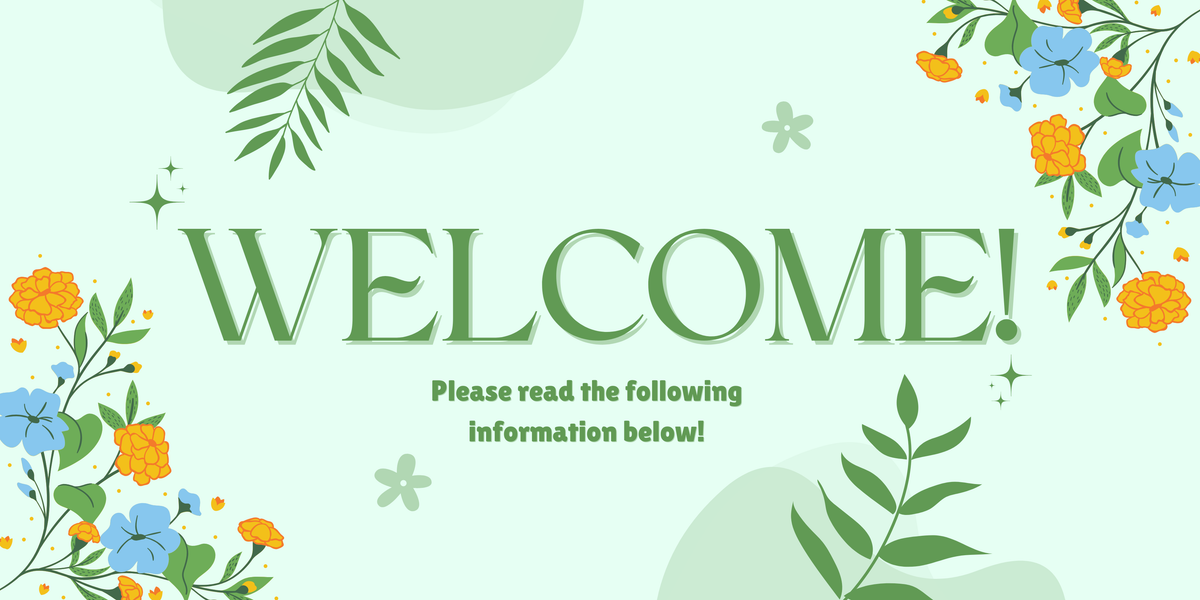 Welcome!